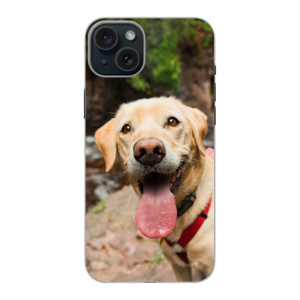 Coque rigide imprimée au dos (Transparent)