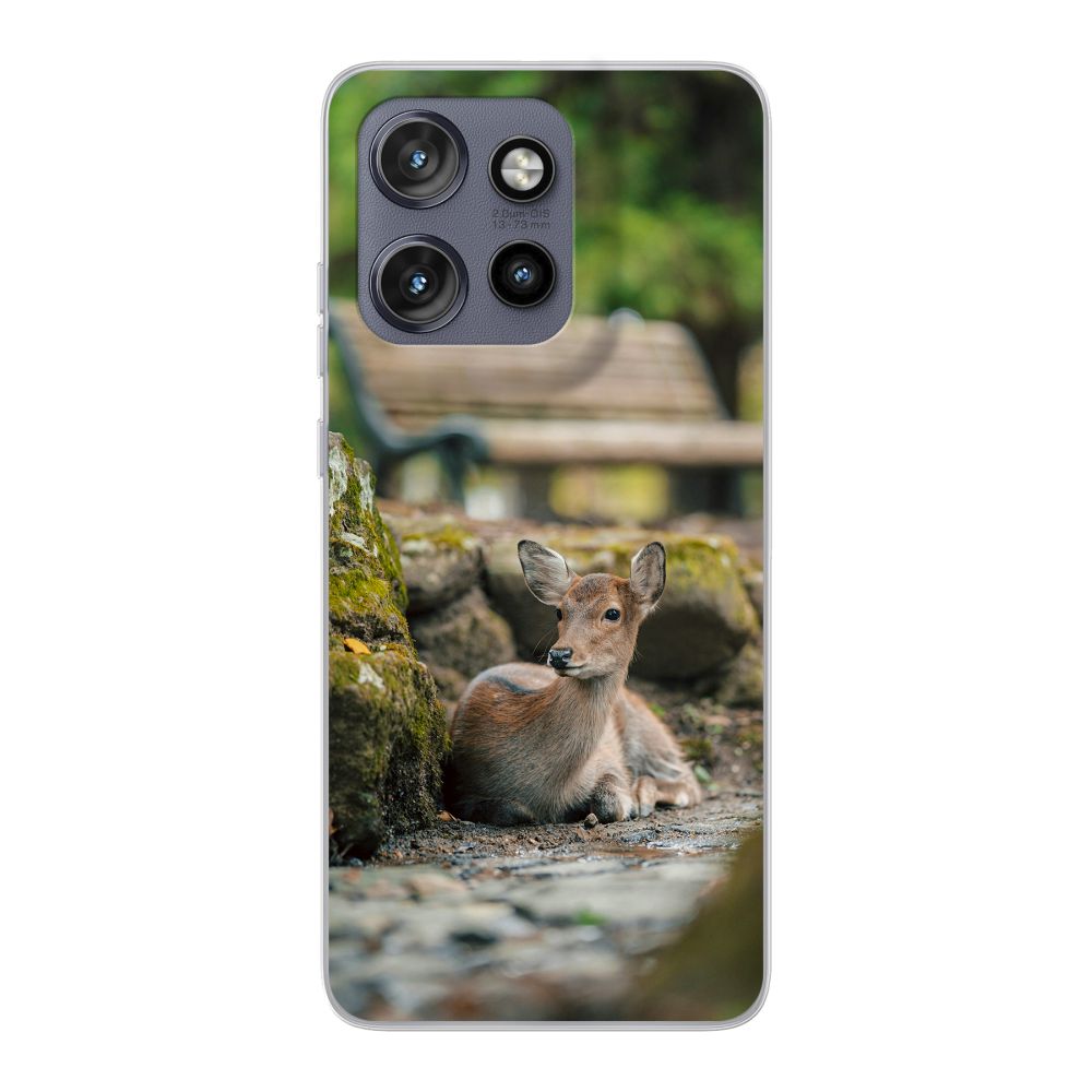 Achterkant bedrukt soft case hoesje (Transparant)