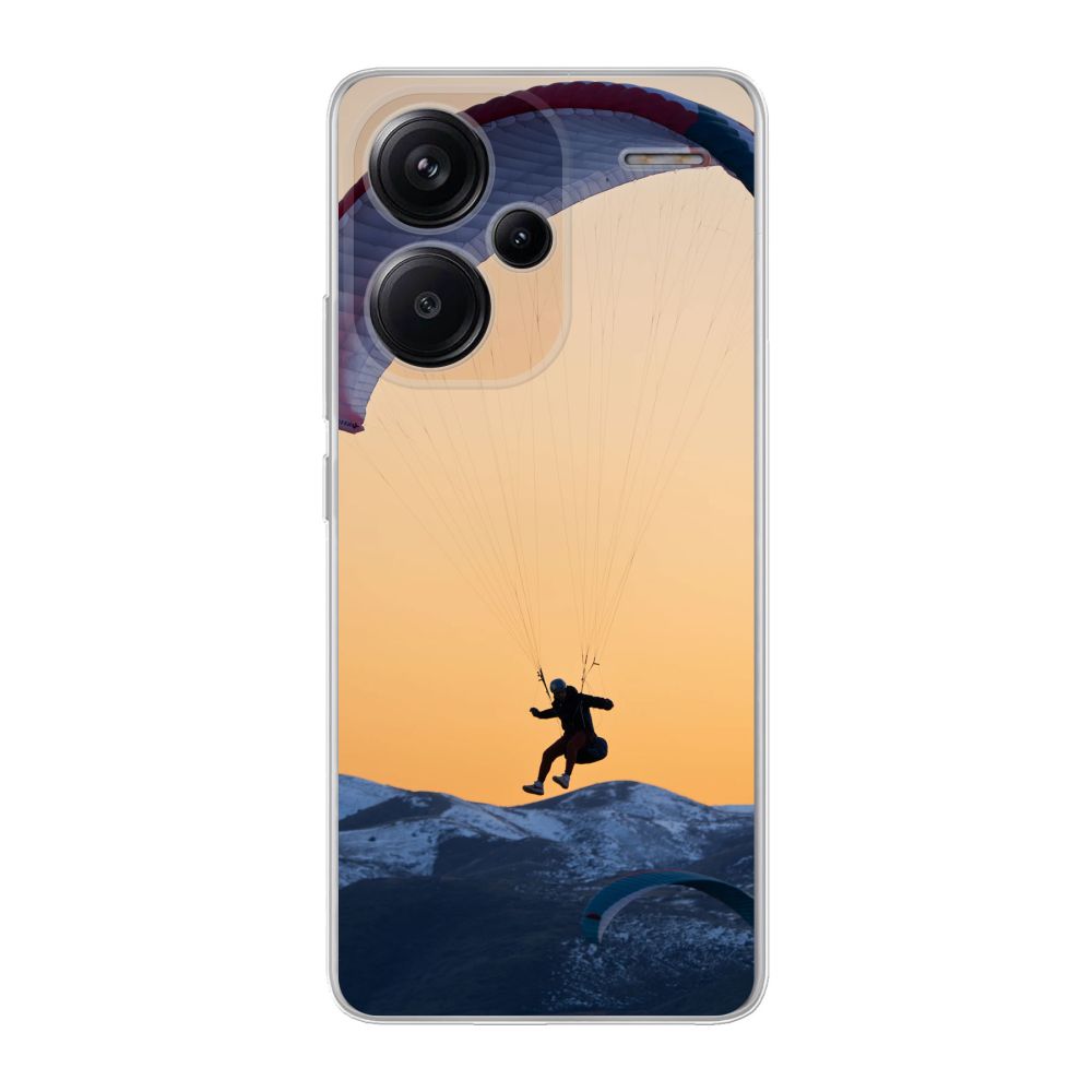 Achterkant bedrukt soft case hoesje (Transparant)