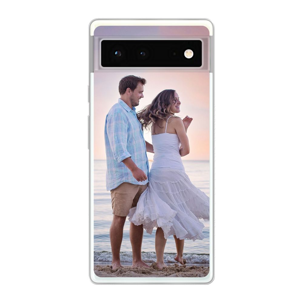 Coque souple imprimée au dos (Transparent)