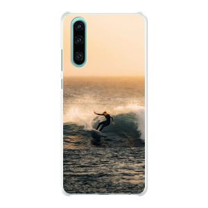 Coque rigide imprimée au dos (Transparent)
