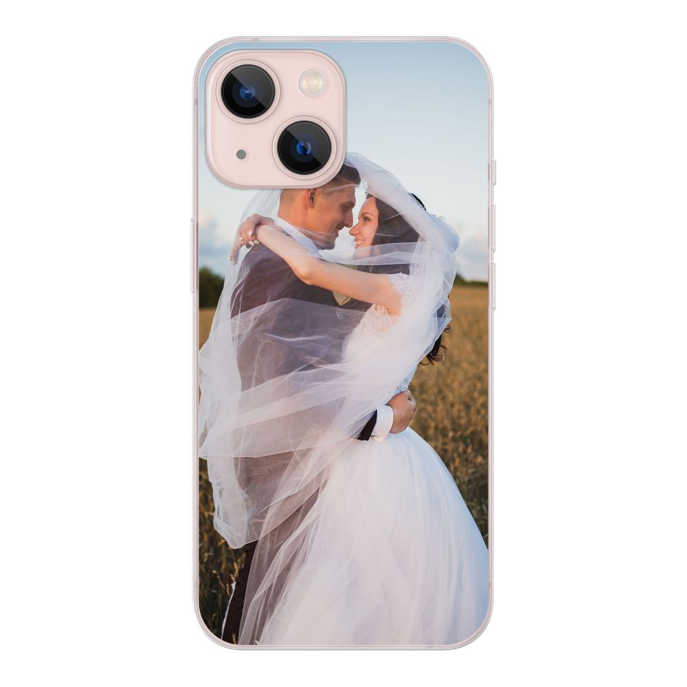 Coque rigide imprimée au dos (Transparent)