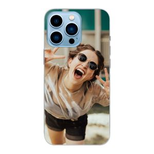 Coque rigide imprimée au dos (Transparent)