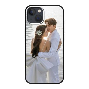 Coque rigide imprimée au dos (Noir)