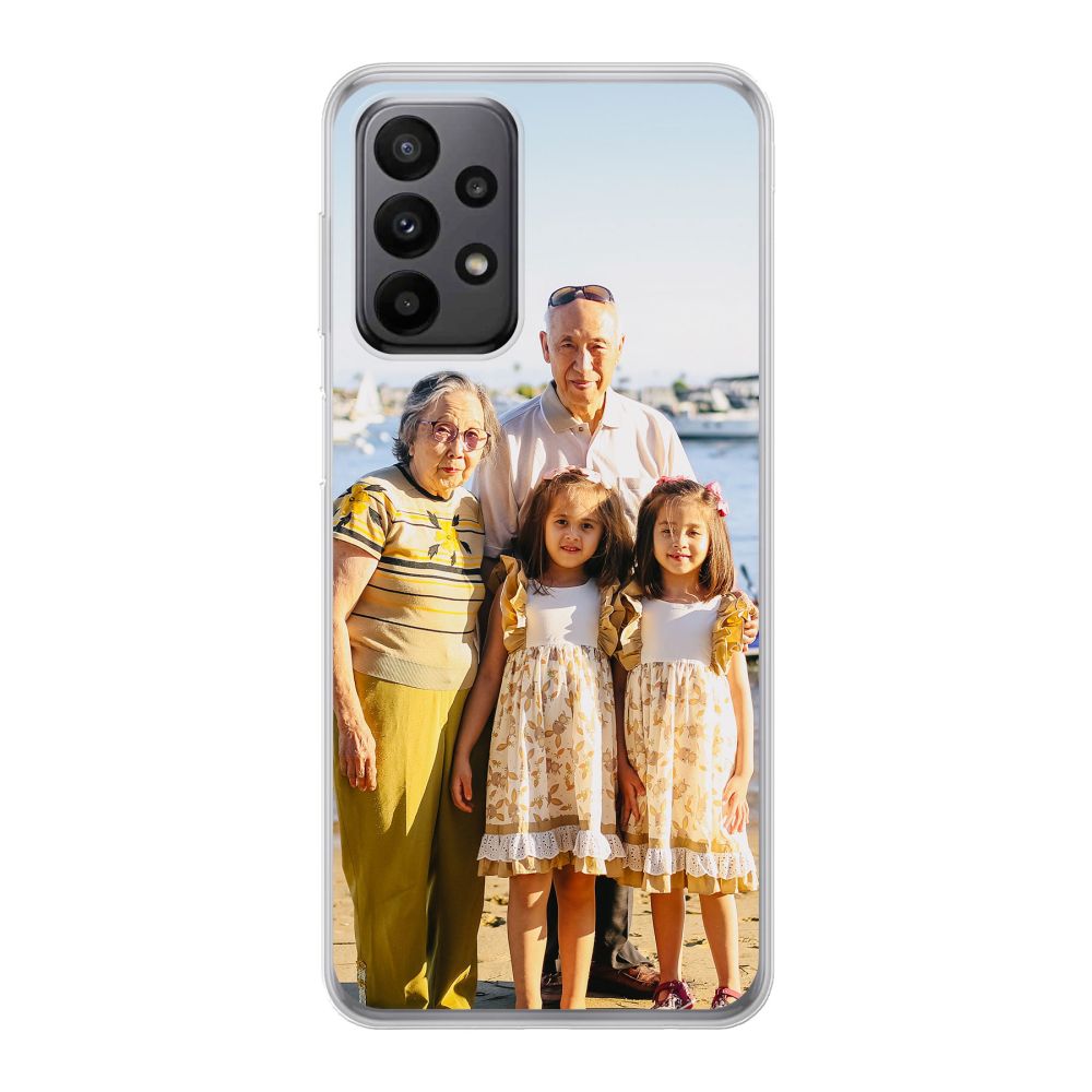 Coque souple imprimée au dos (Transparent)