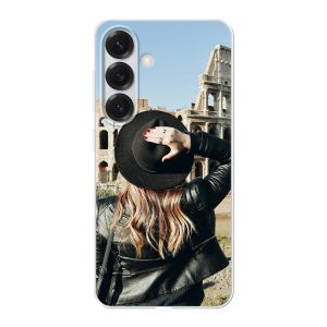 Coque rigide imprimée au dos (Transparent)