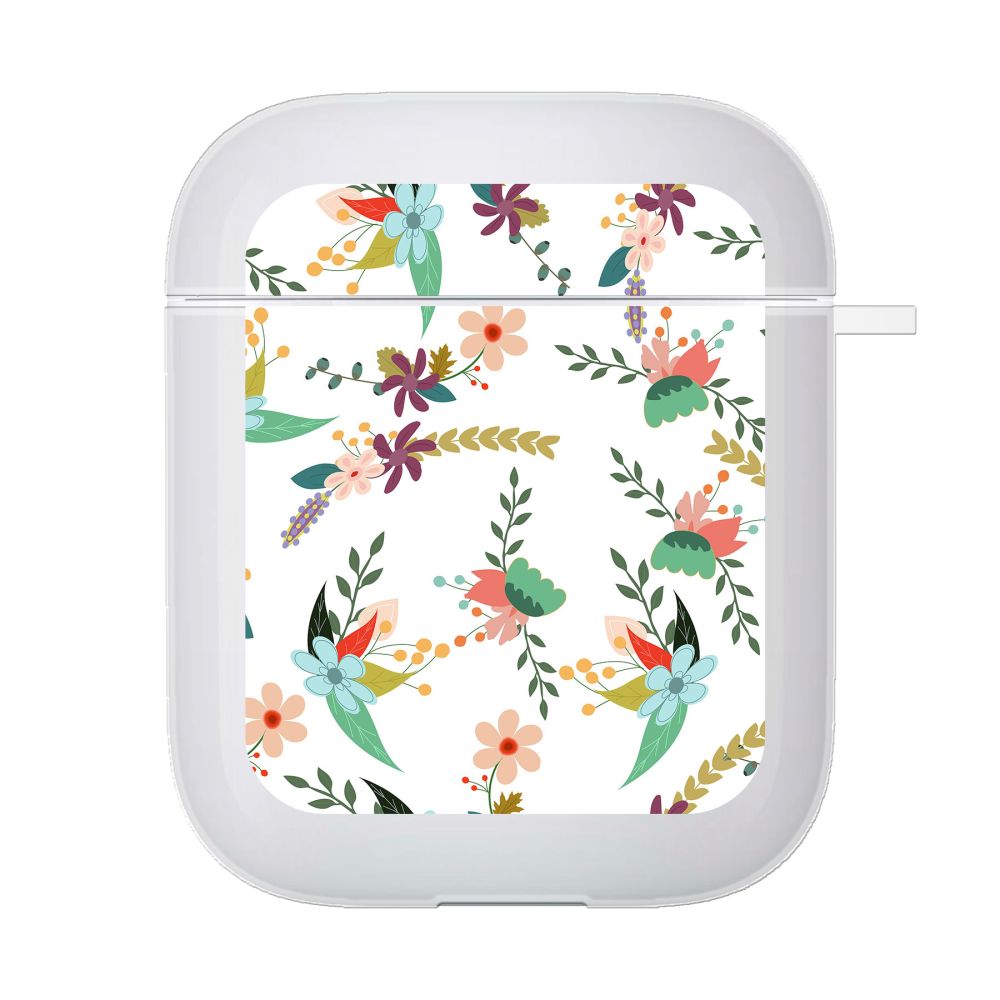 Voorkant bedrukt soft case AirPods hoesje