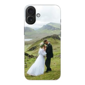 Coque rigide imprimée au dos (Transparent)