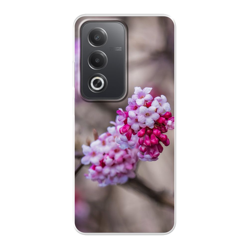 Achterkant bedrukt soft case hoesje (Transparant)