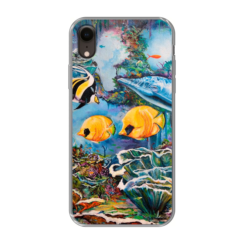 Coque souple imprimée au dos (Transparent)