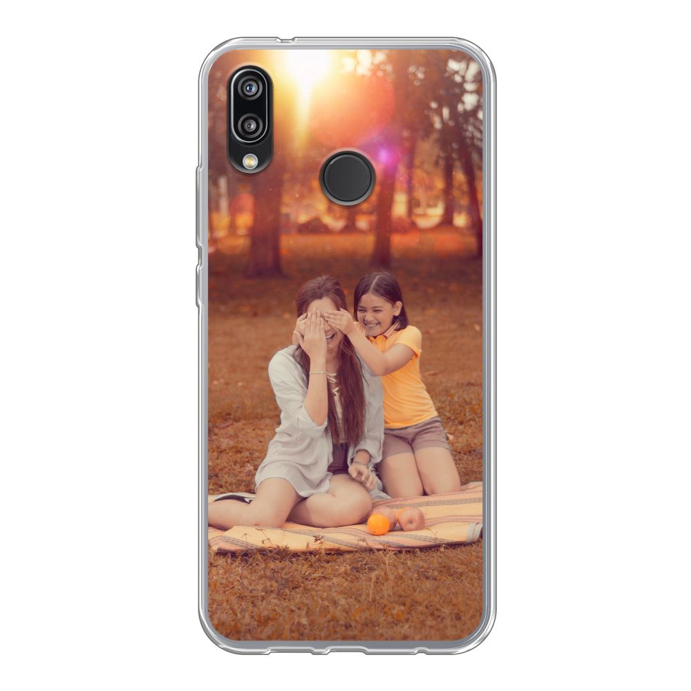 Coque souple imprimée au dos (Transparent)