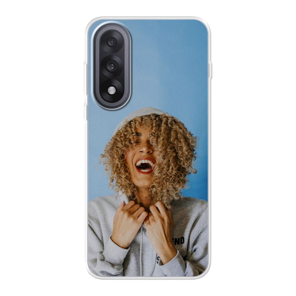 Coque souple imprimée au dos (Transparent)