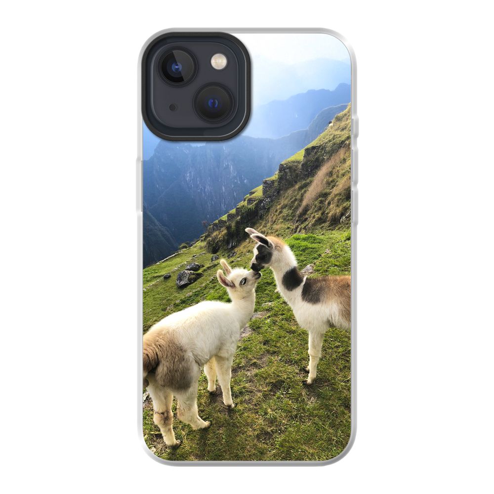 Coque imprimée au dos compatible MagSafe