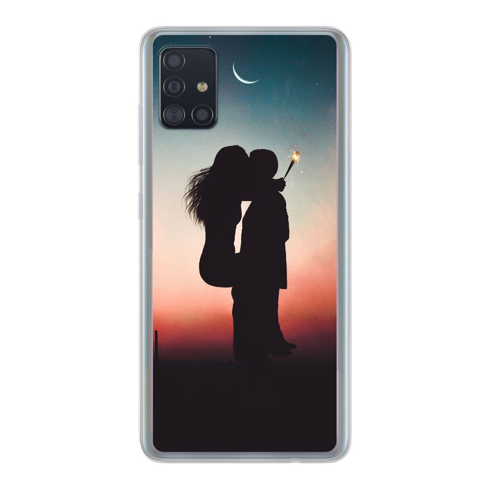 Coque souple imprimée au dos (Transparent)