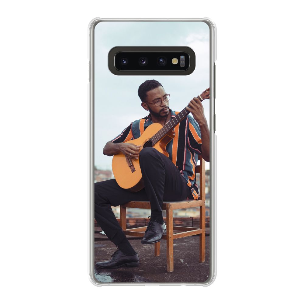 Coque rigide imprimée au dos (Transparent)