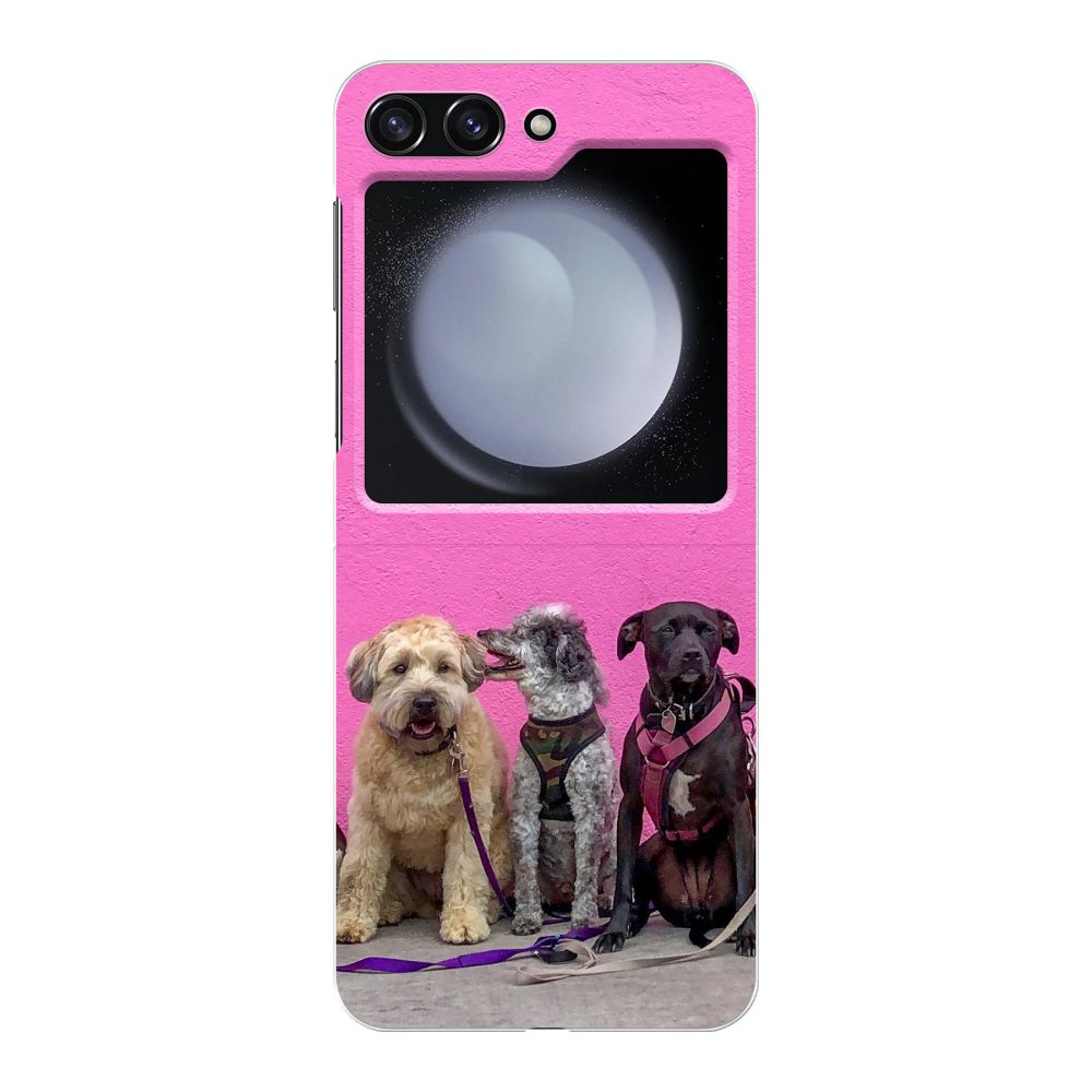 Coque rigide imprimée au dos (Transparent)