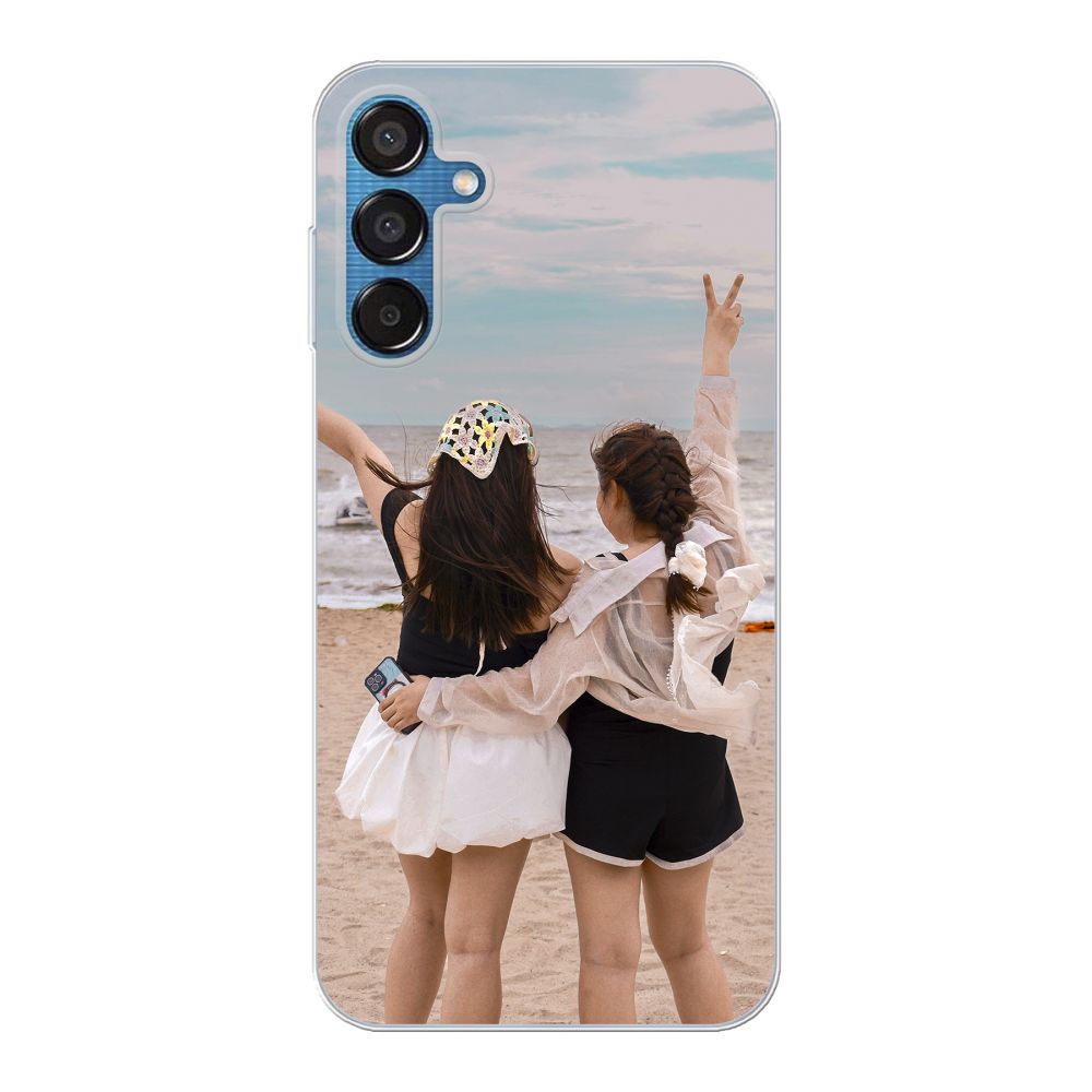 Coque souple imprimée au dos (Transparent)