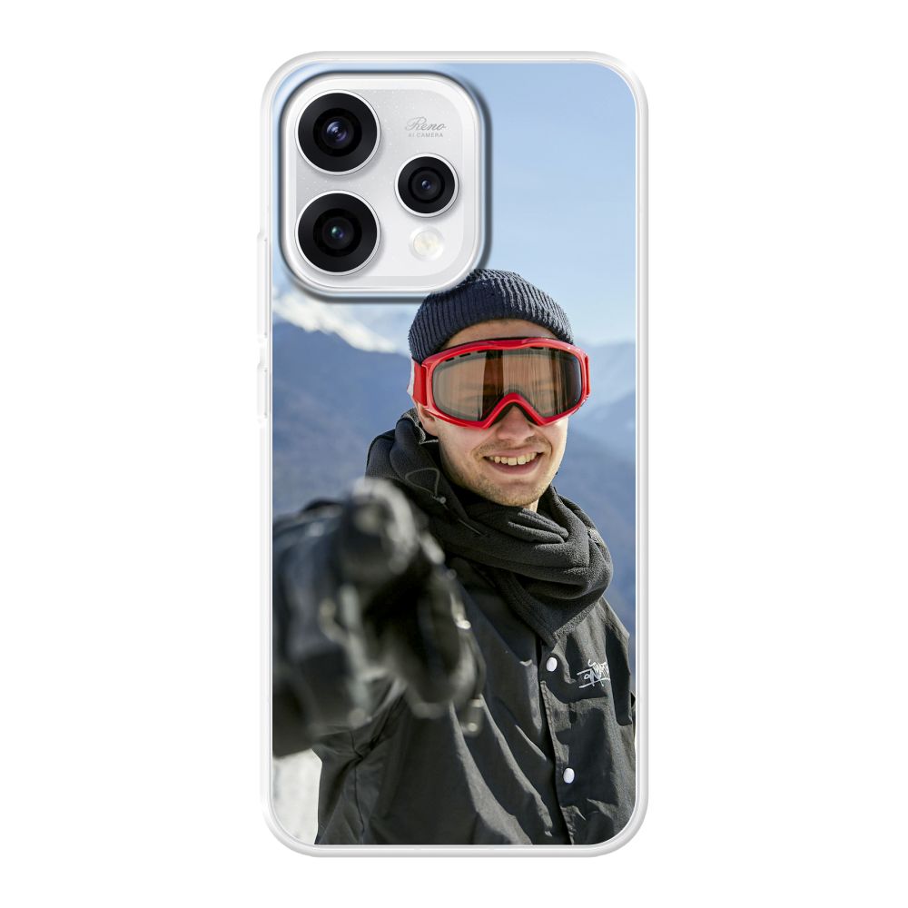 Coque souple imprimée au dos (Transparent)