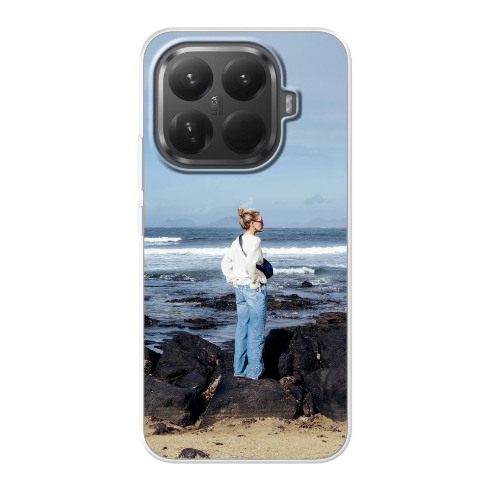 Coque souple imprimée au dos (Transparent)