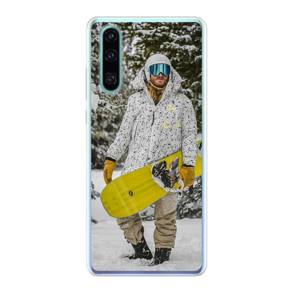 Coque souple imprimée au dos (Transparent)