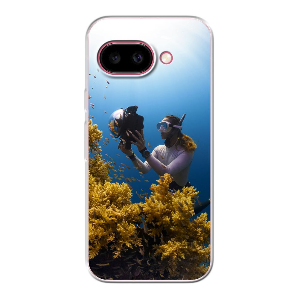 Coque souple imprimée au dos (Transparent)