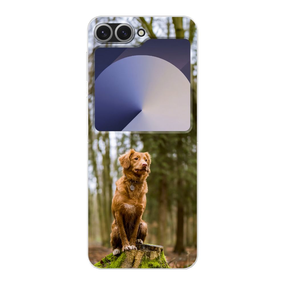 Achterkant bedrukt hard case hoesje (Transparant)