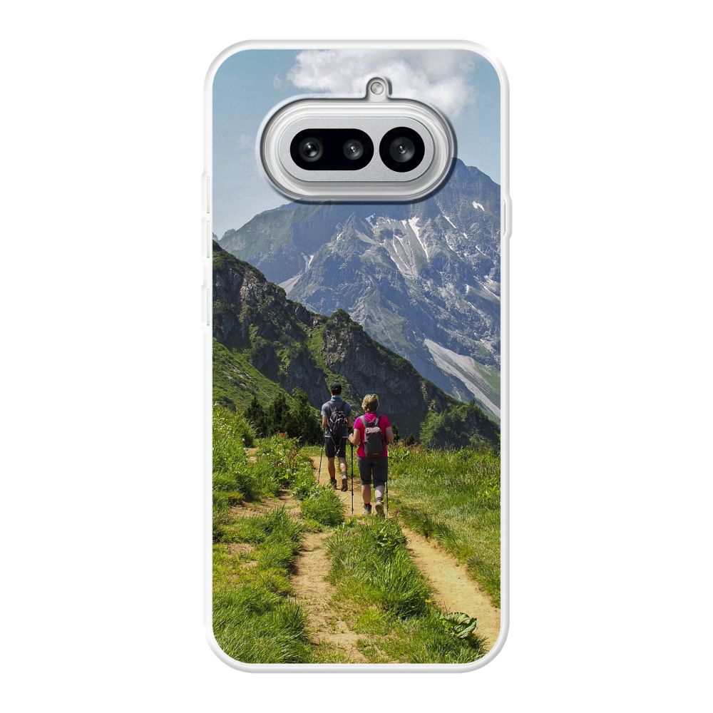 Coque souple imprimée au dos (Transparent)