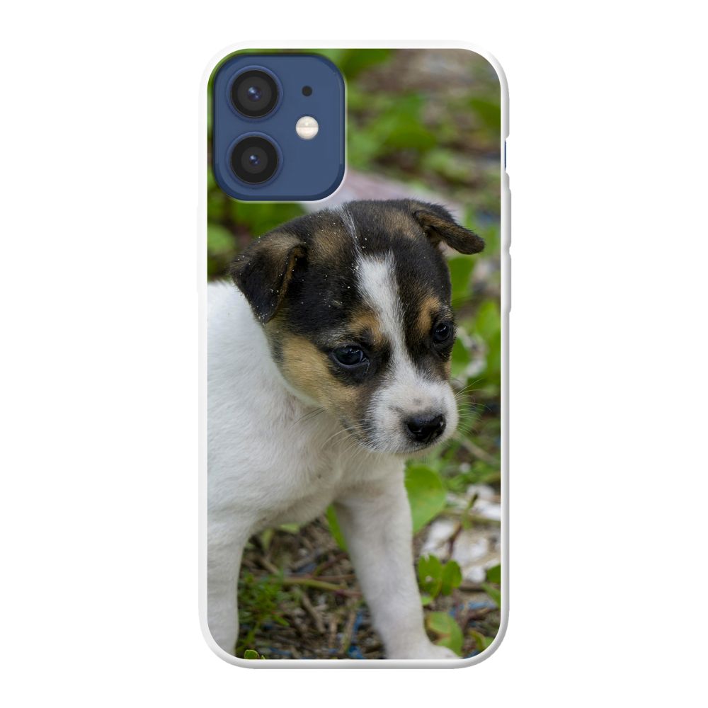 Coque souple imprimée au dos (Blanc)