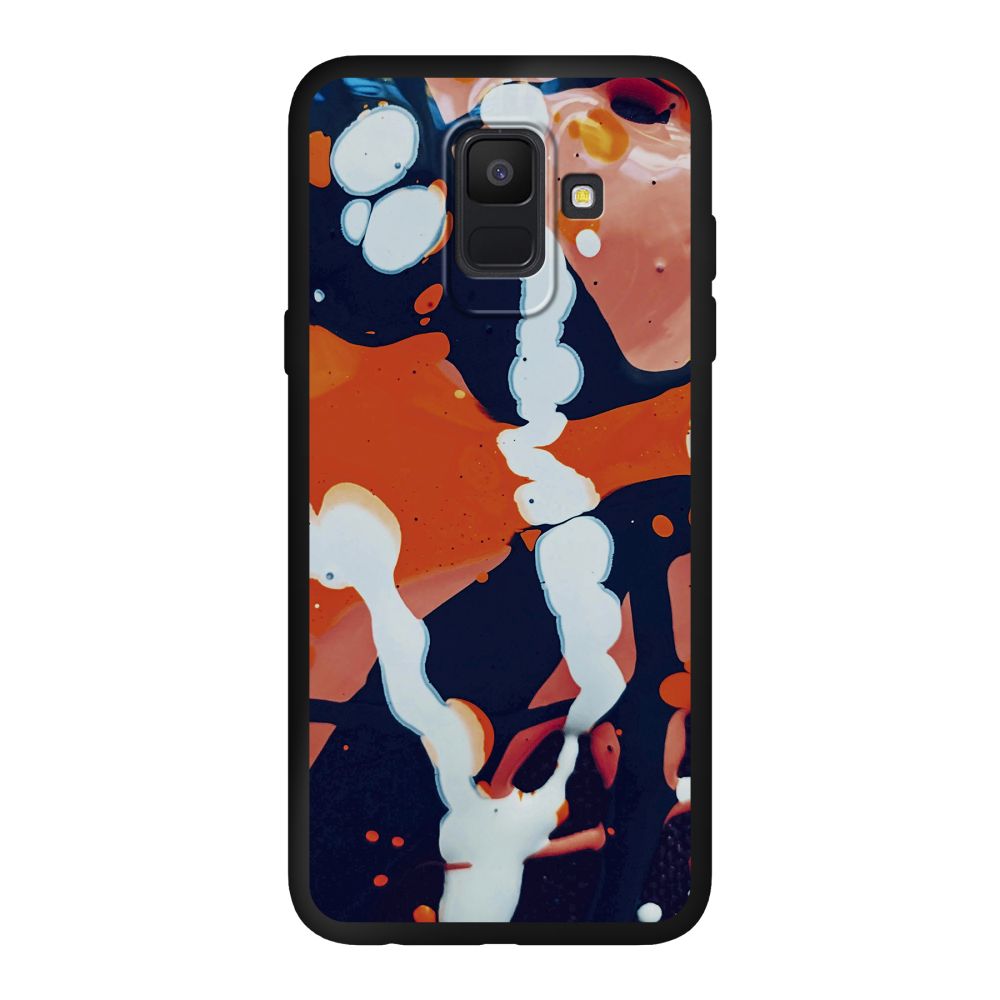 Coque souple imprimée au dos (Noir)