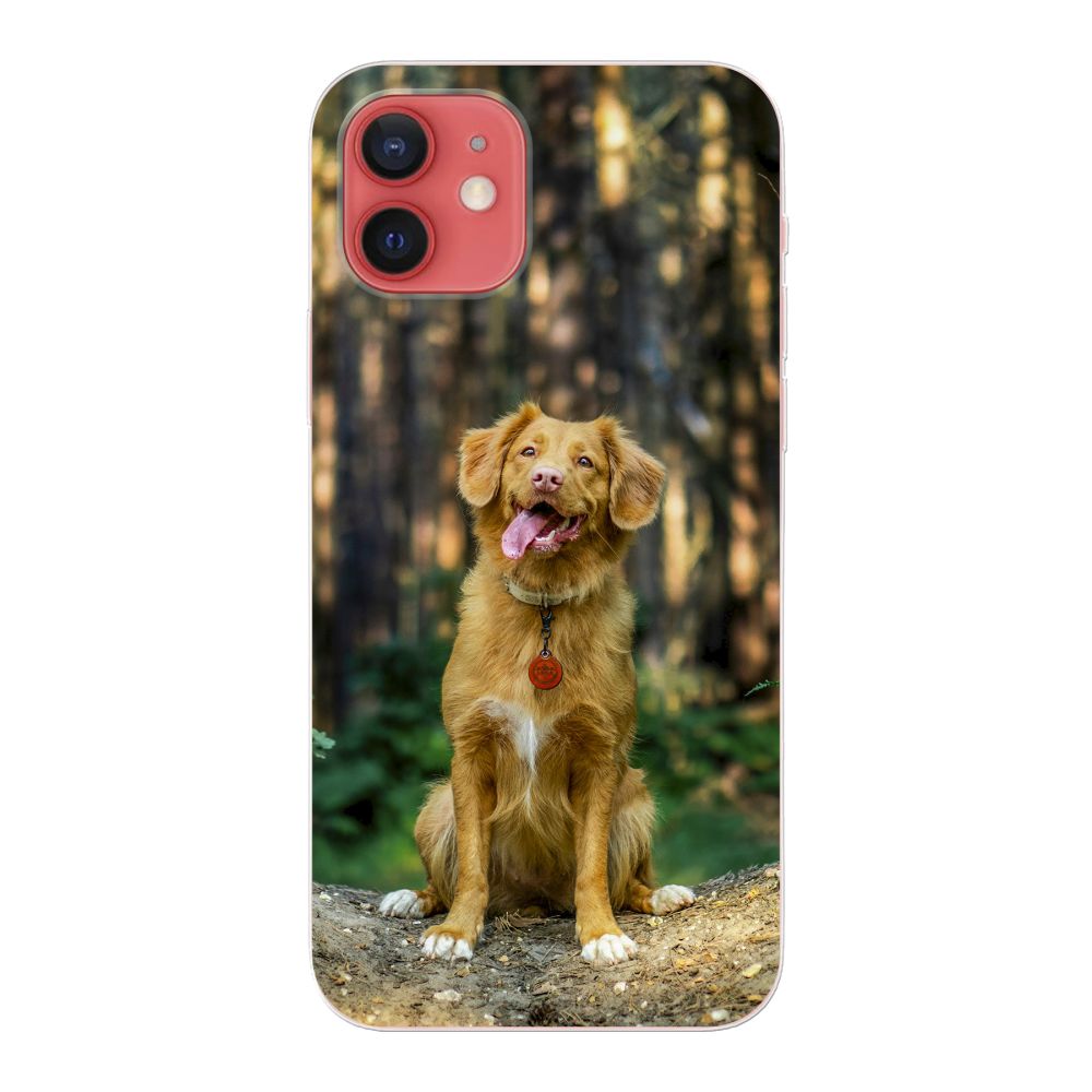 Achterkant bedrukt soft case hoesje (Transparant)