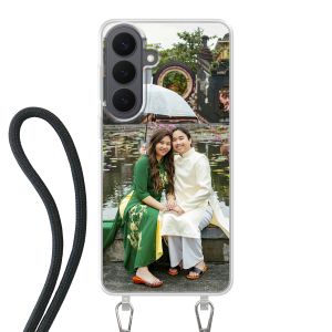Coque imprimée au dos avec cordon