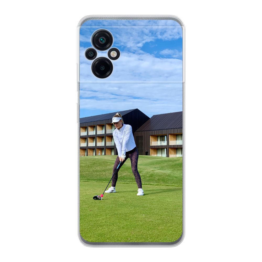 Coque souple imprimée au dos (Transparent)