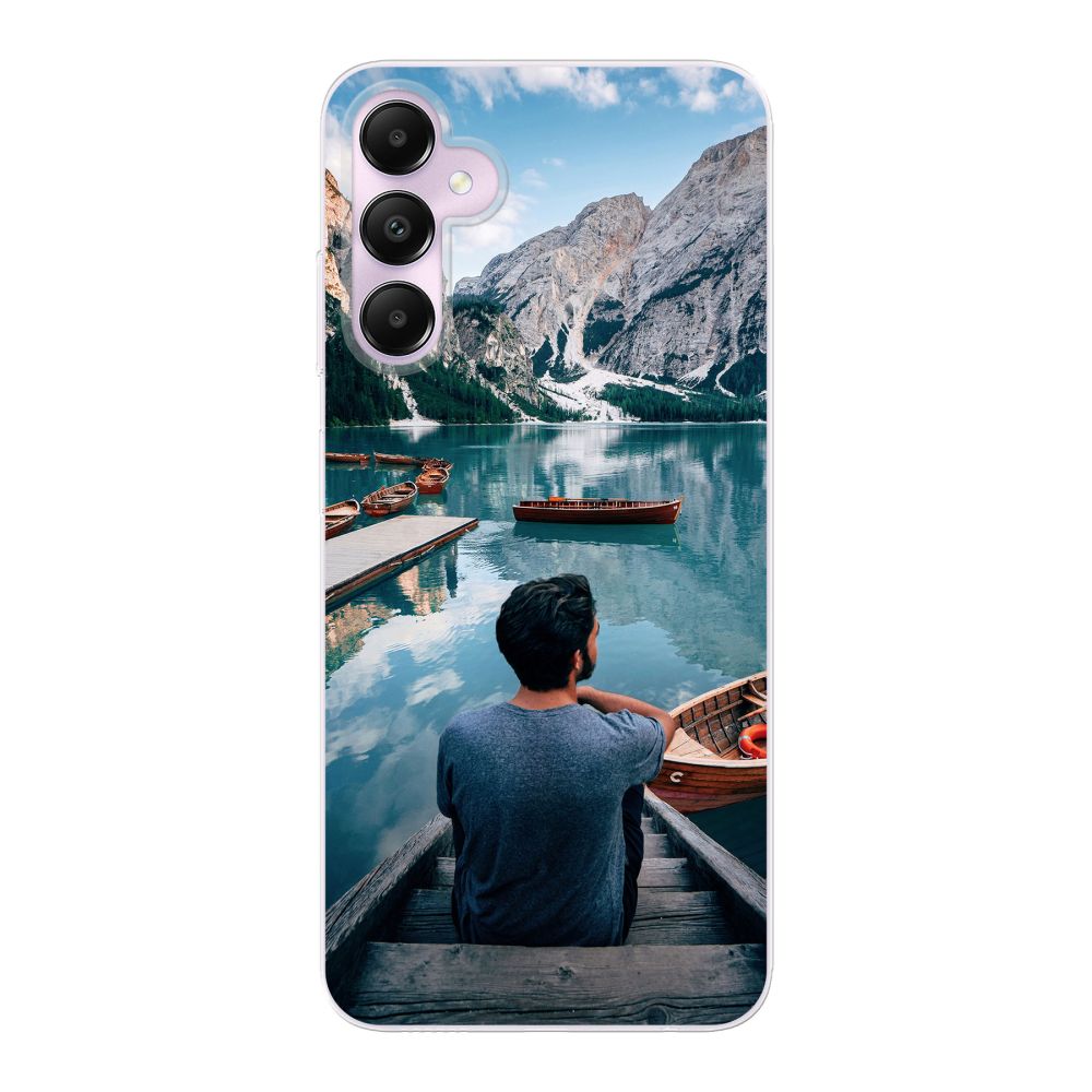 Coque souple imprimée au dos (Transparent)