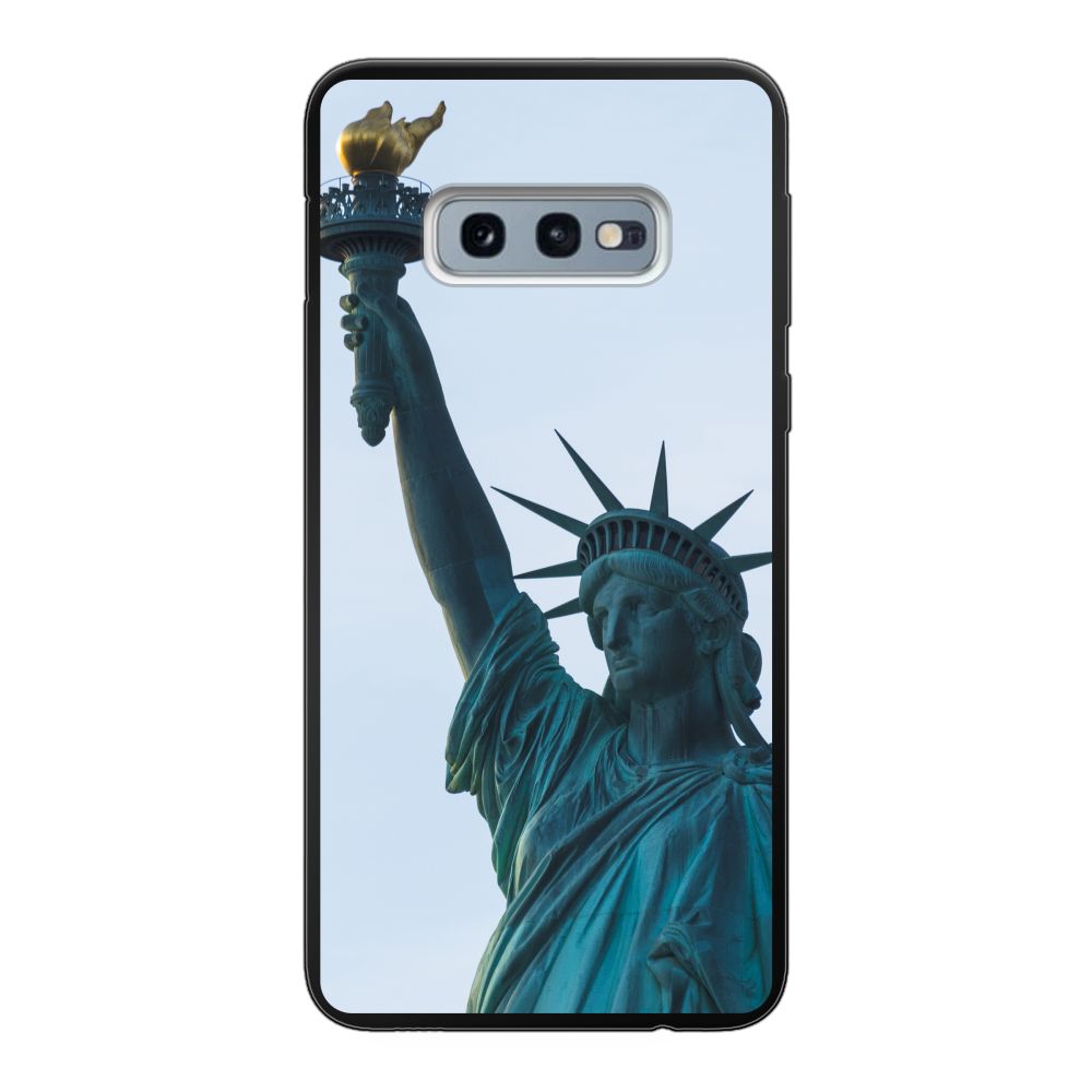 Coque souple imprimée au dos (Noir)