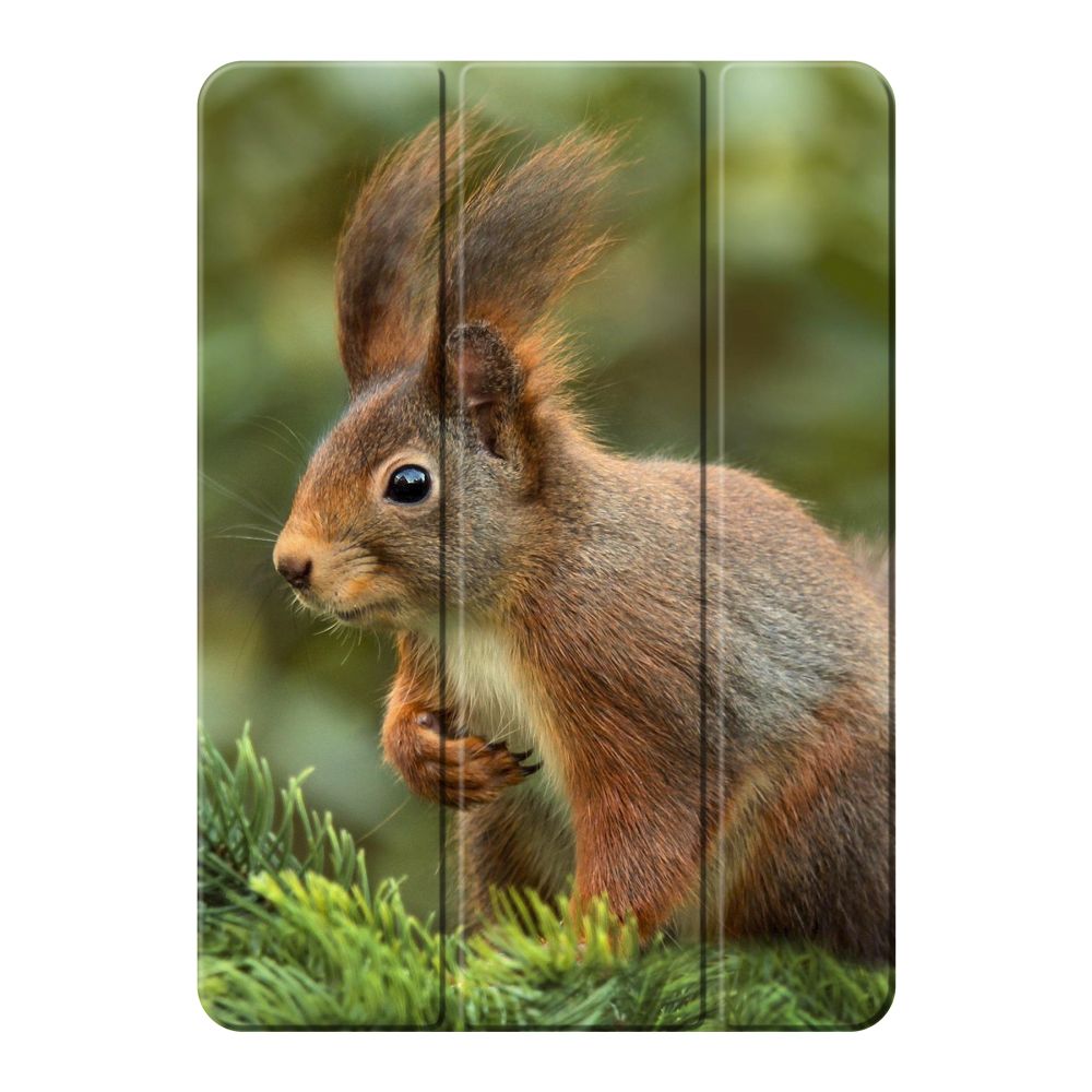 Voorkant bedrukt smart case iPad hoesje met flap