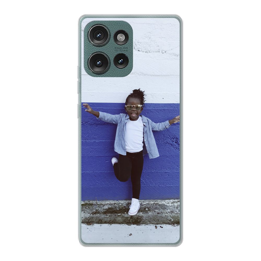 Coque souple imprimée au dos (Transparent)