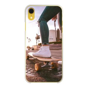 Coque rigide imprimée au dos (Transparent)