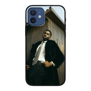Achterkant bedrukt hard case hoesje (Zwart)