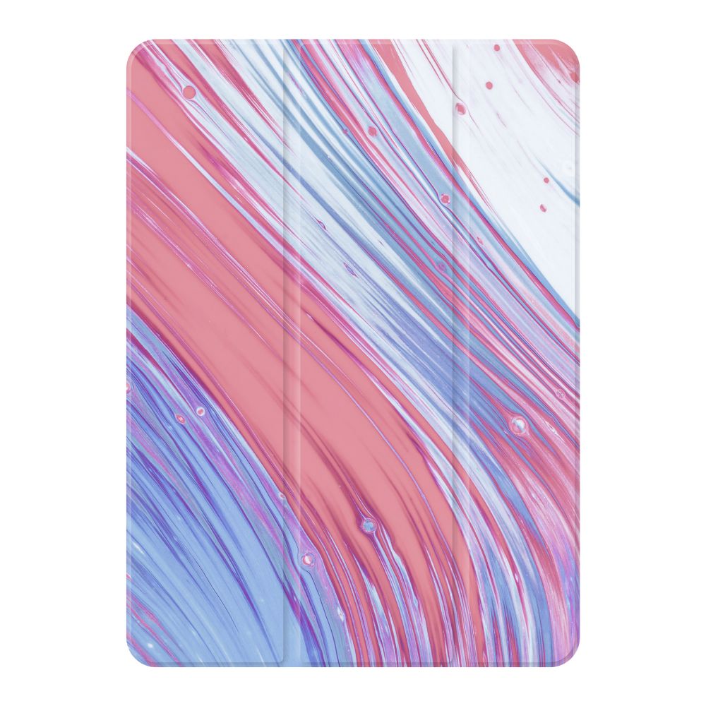 Voorkant bedrukt smart case iPad hoesje met flap