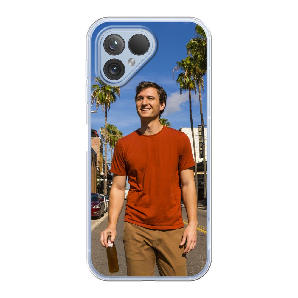 Coque souple imprimée au dos (Transparent)