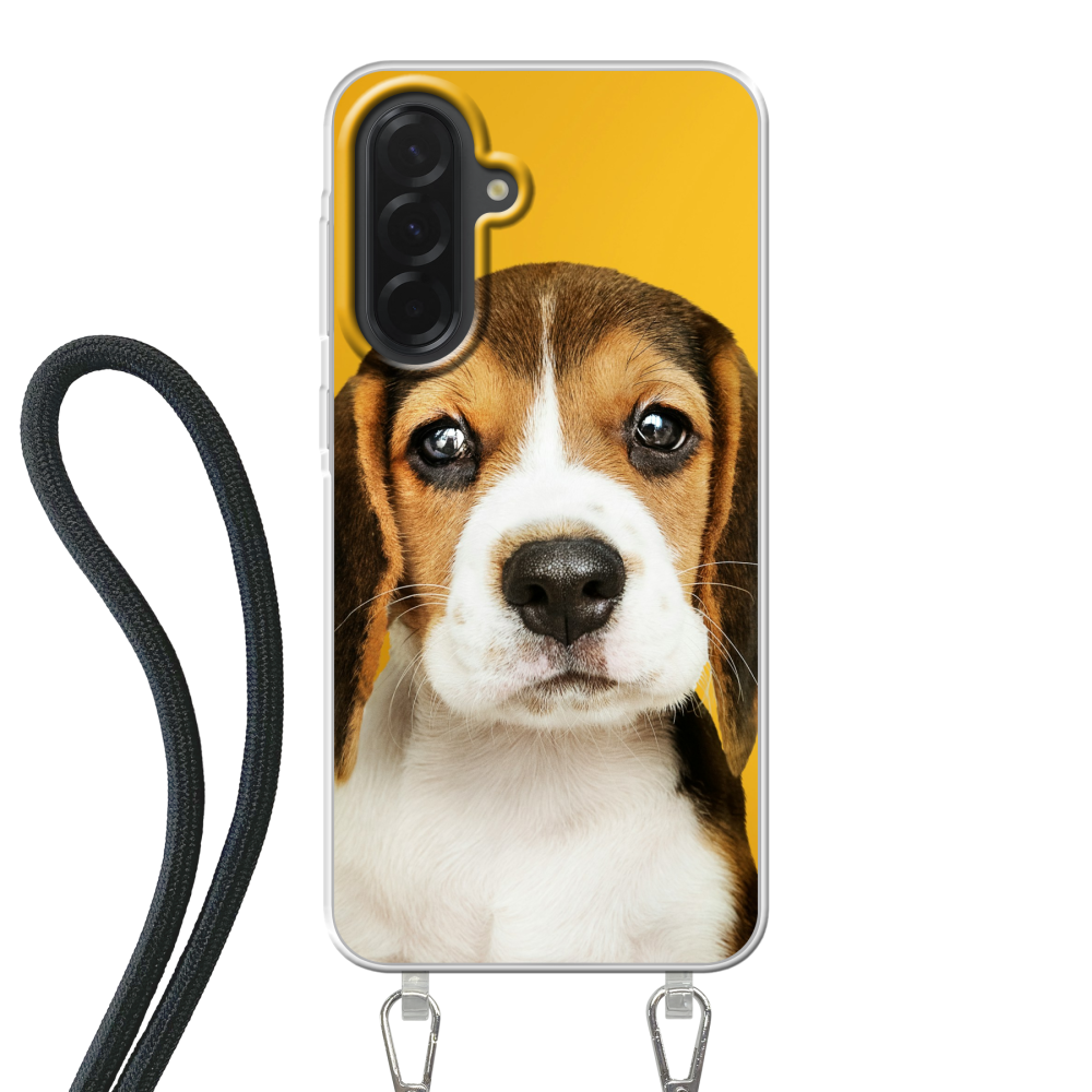 Samsung Galaxy A36 Crossbody case (back printed, transparent)