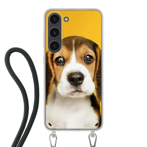 Samsung Galaxy S23 Crossbody case (back printed, transparent)