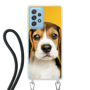 Samsung Galaxy A53 5G Crossbody case (back printed, transparent)