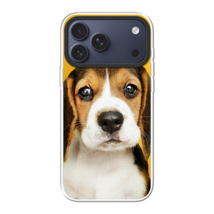 Apple iPhone 17 Pro Max Hybrid case with MagSafe (back printed, transparent)