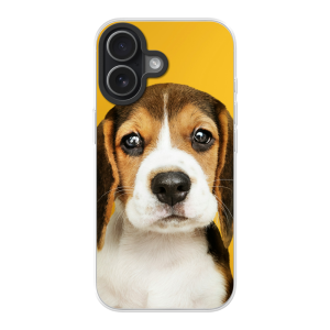 Apple iPhone 17 Hybrid case with MagSafe (back printed, transparent)