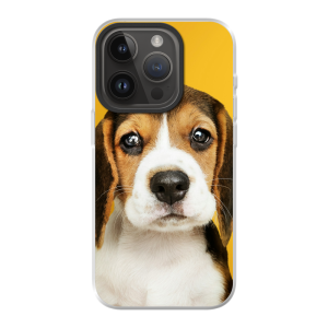 Apple iPhone 14 Pro Hybrid case with MagSafe (back printed, transparent)