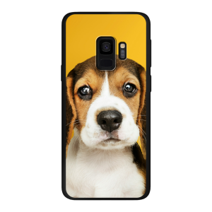 Samsung Galaxy S9 Soft case (back printed, black)