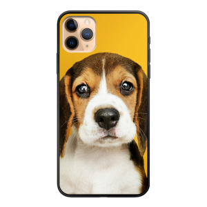 Apple iPhone 11 Pro Max Soft case (back printed, black)