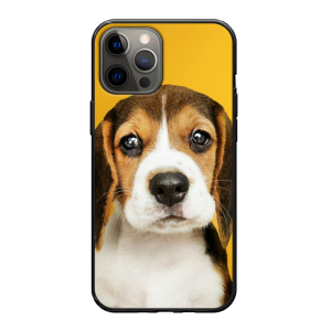 Apple iPhone 12 Pro Max Soft case (back printed, black)