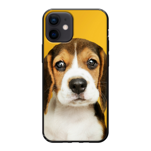 Apple iPhone 12 mini Soft case (back printed, black)